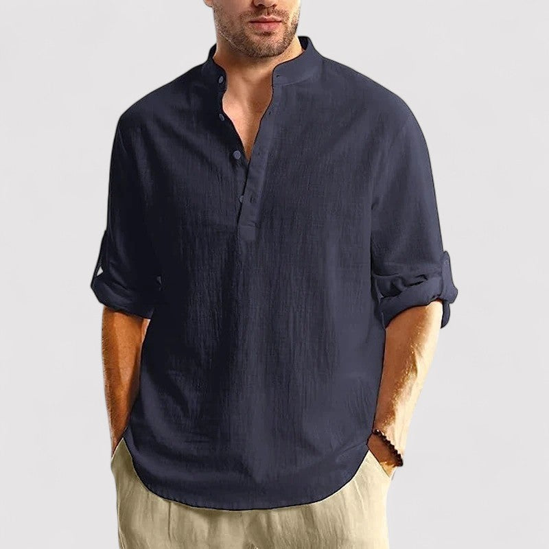 Lorenzi & Montague | The Giulio – Henley Shirt