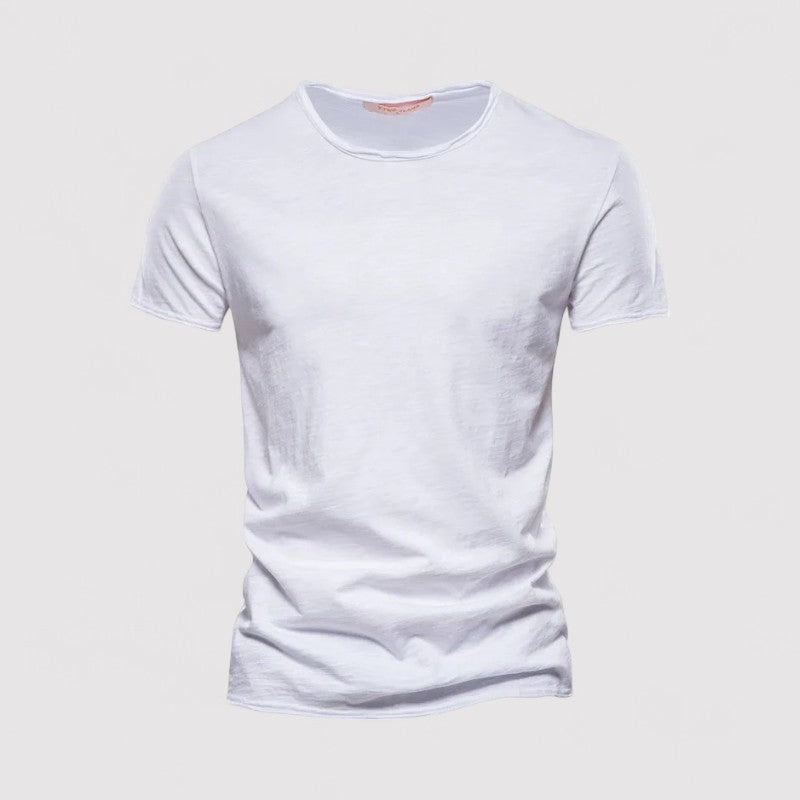 Lorenzi & Montague | The Armando – Slim Cotton T-Shirt