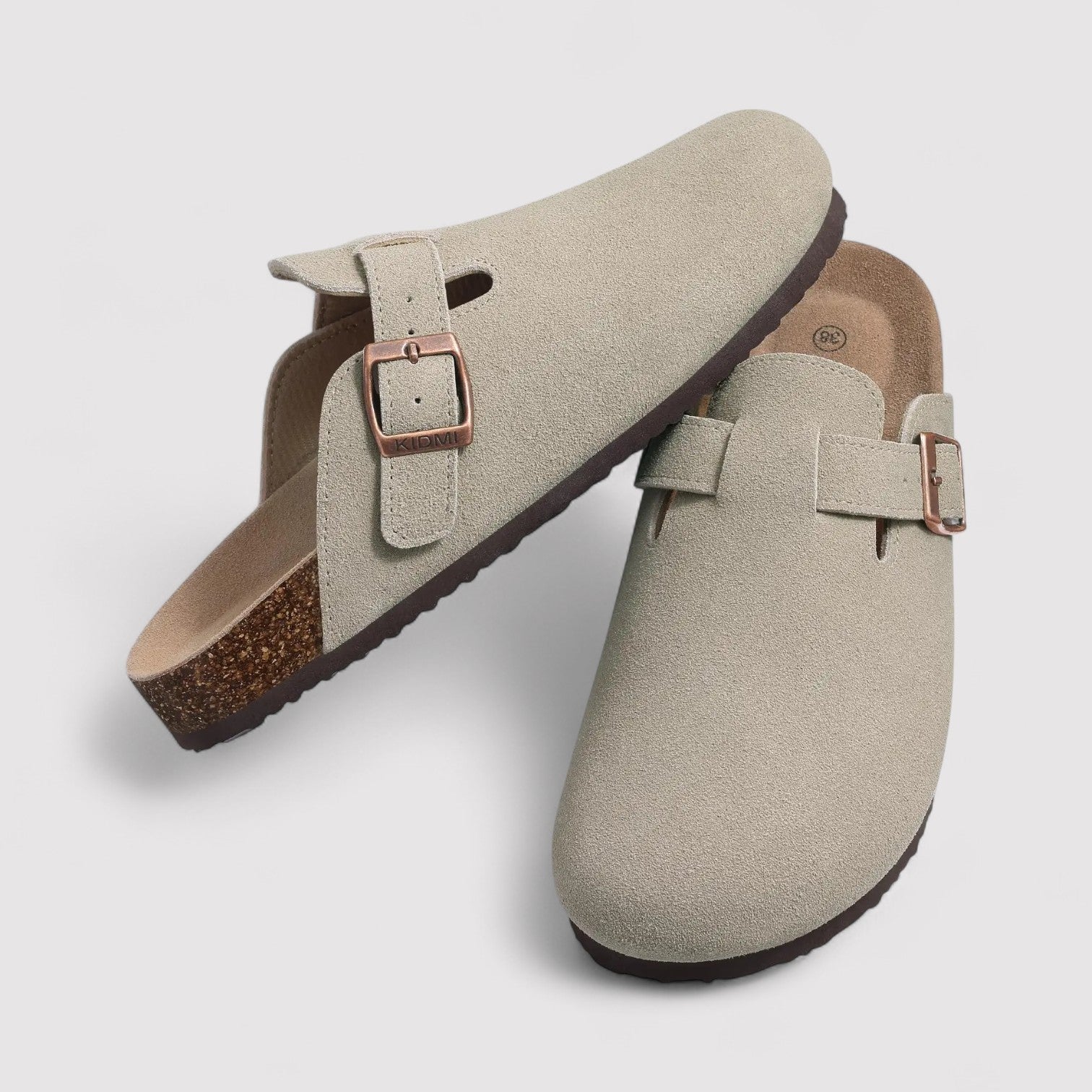 Lorenzi & Montague | The Bernardo – Suede Clogs