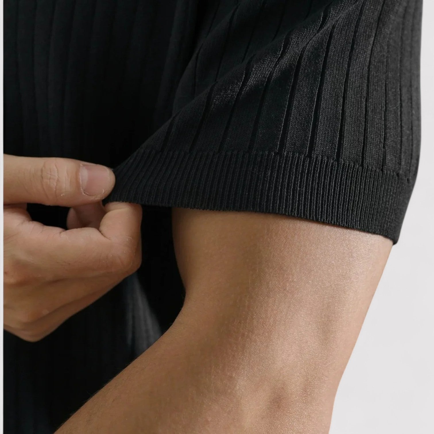 Lorenzi & Montague | The Severino – Knitted Polo Shirt