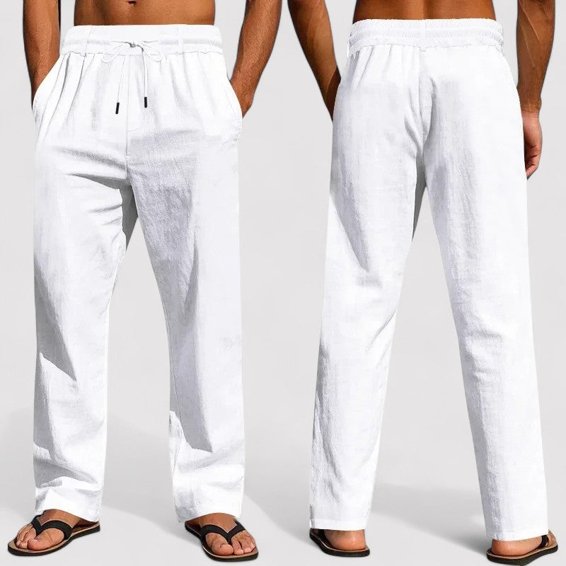 Lorenzi & Montague | The Vittorio – Linen Trousers