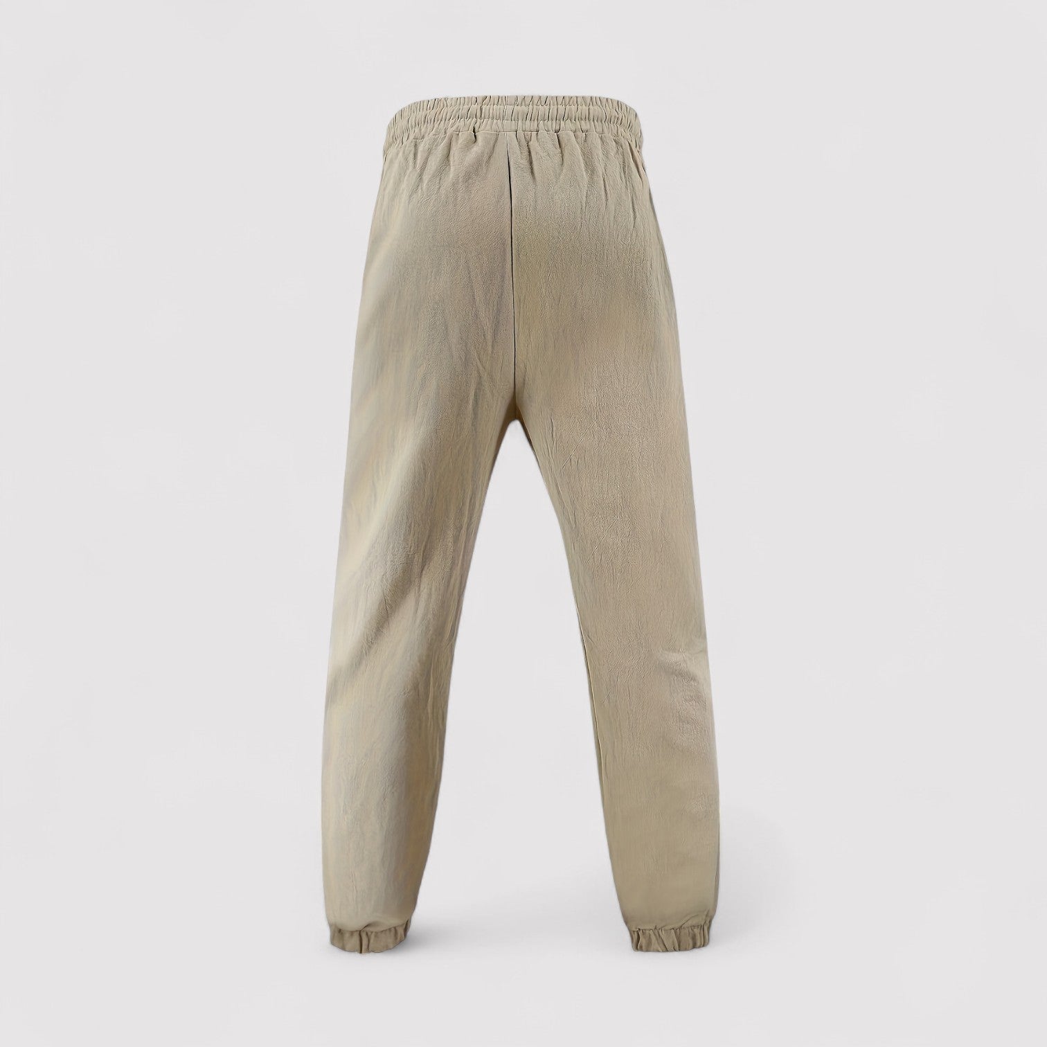 Lorenzi & Montague | The Fausto – Cotton-Linen Jogger Trousers
