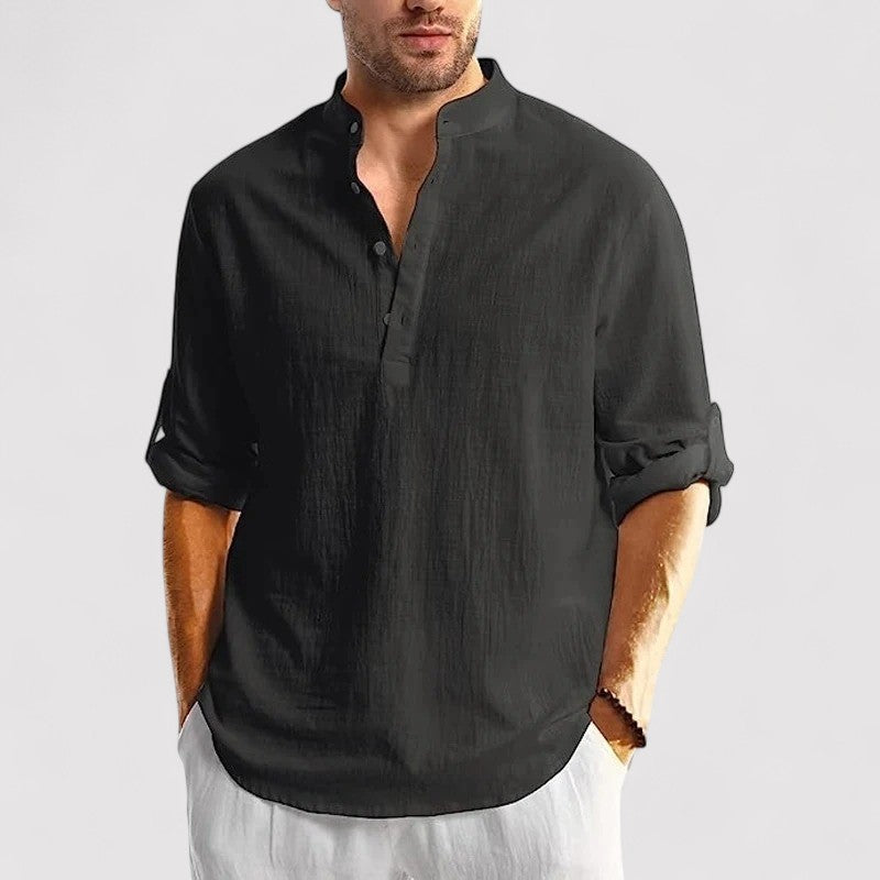 Lorenzi & Montague | The Giulio – Henley Shirt