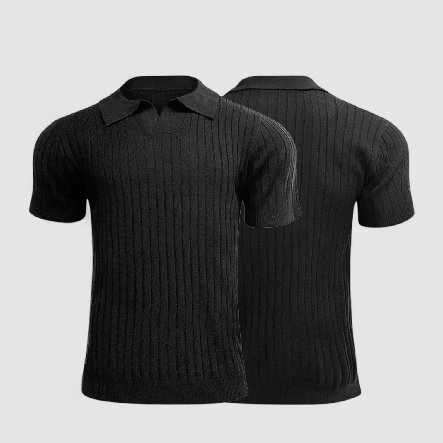 Lorenzi & Montague | The Severino – Knitted Polo Shirt