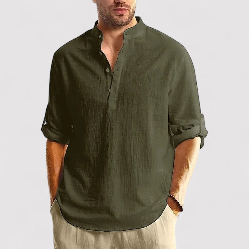 Lorenzi & Montague | The Giulio – Henley Shirt