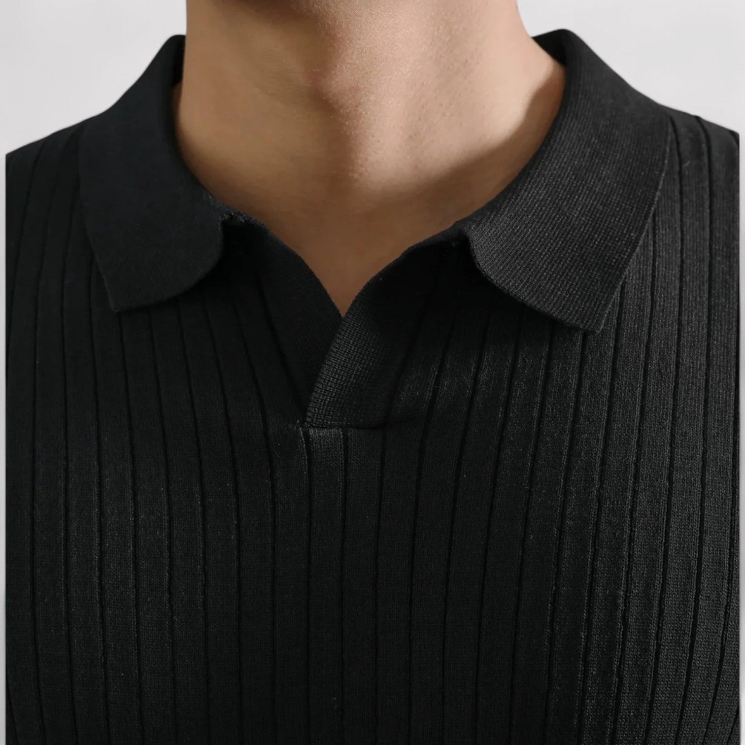 Lorenzi & Montague | The Severino – Knitted Polo Shirt