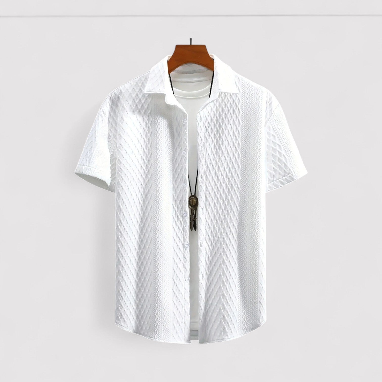 Lorenzi & Montague | The Leone – Jacquard Summer Shirt