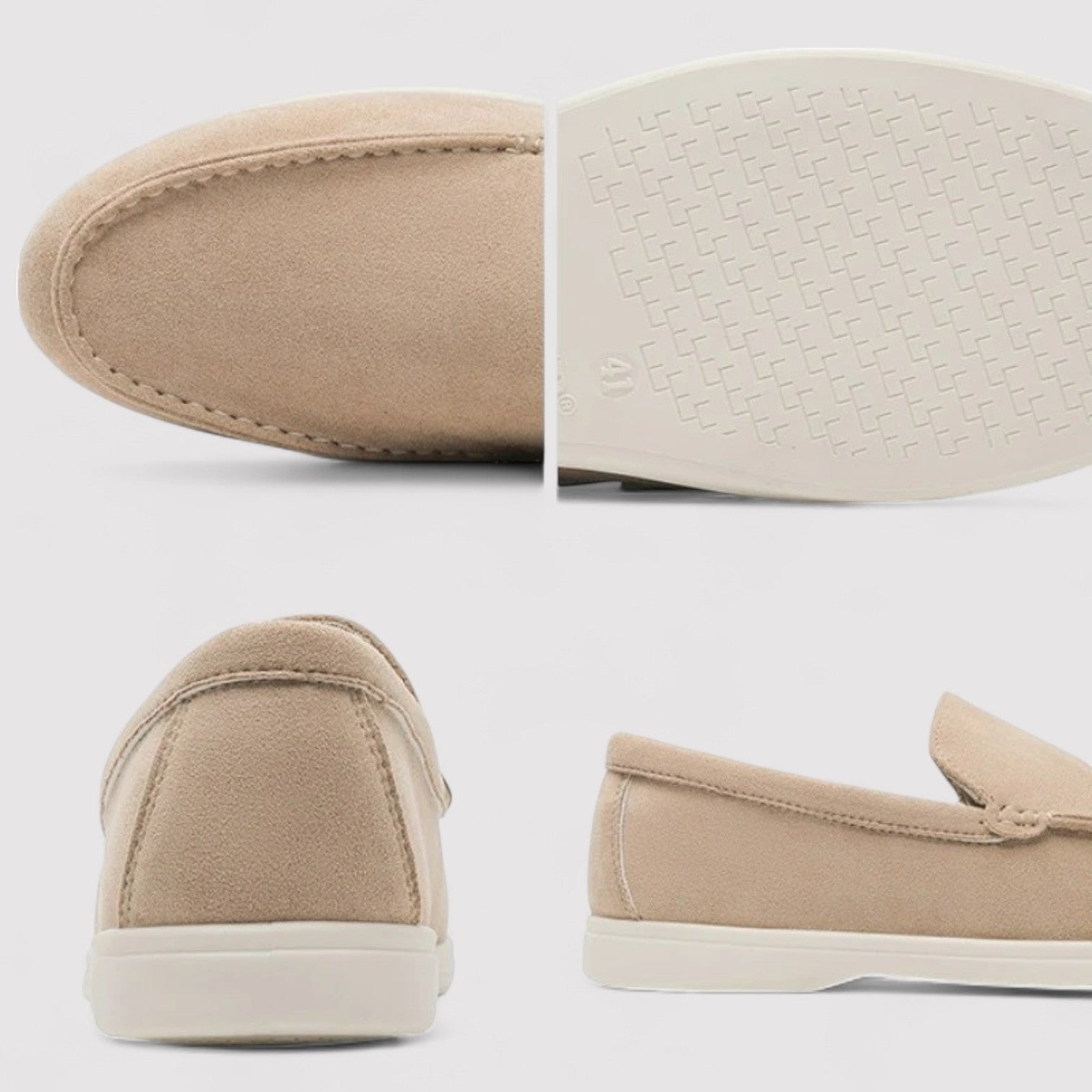 Lorenzi & Montague | The Renato – Suede Driving Loafers