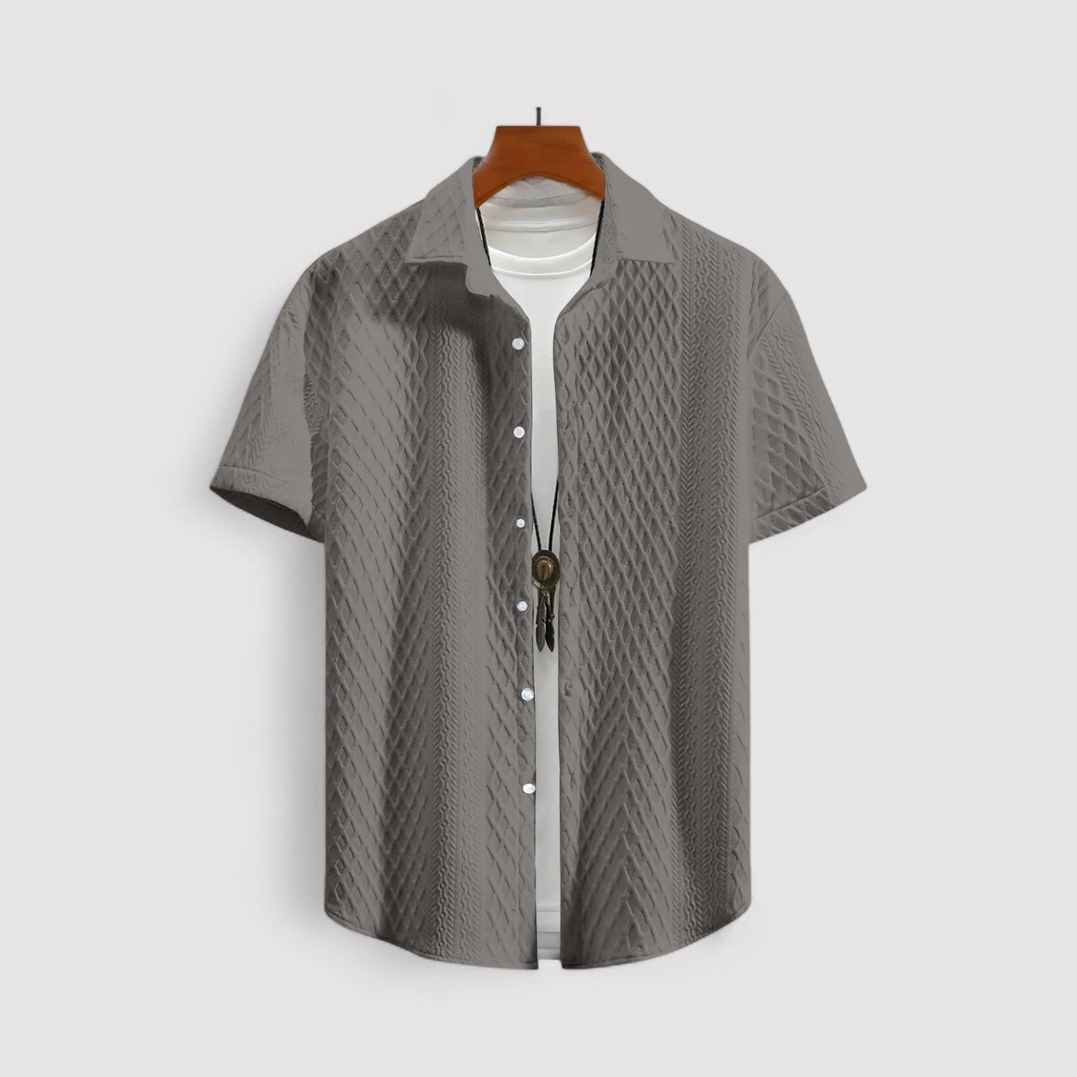 Lorenzi & Montague | The Leone – Jacquard Summer Shirt