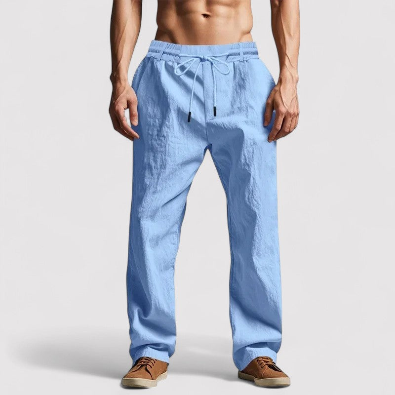 Lorenzi & Montague | The Vittorio – Linen Trousers