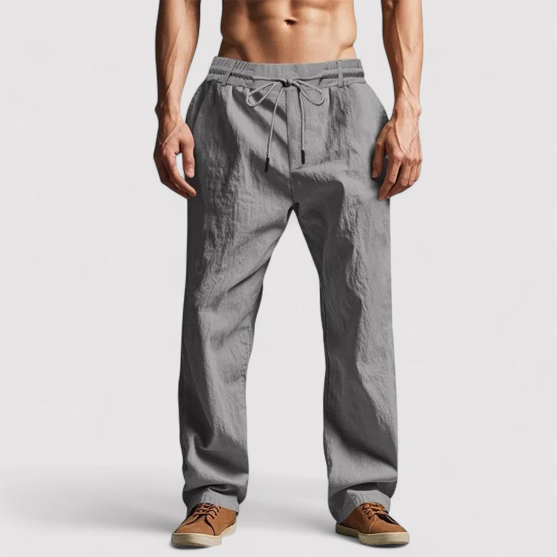 Lorenzi & Montague | The Vittorio – Linen Trousers