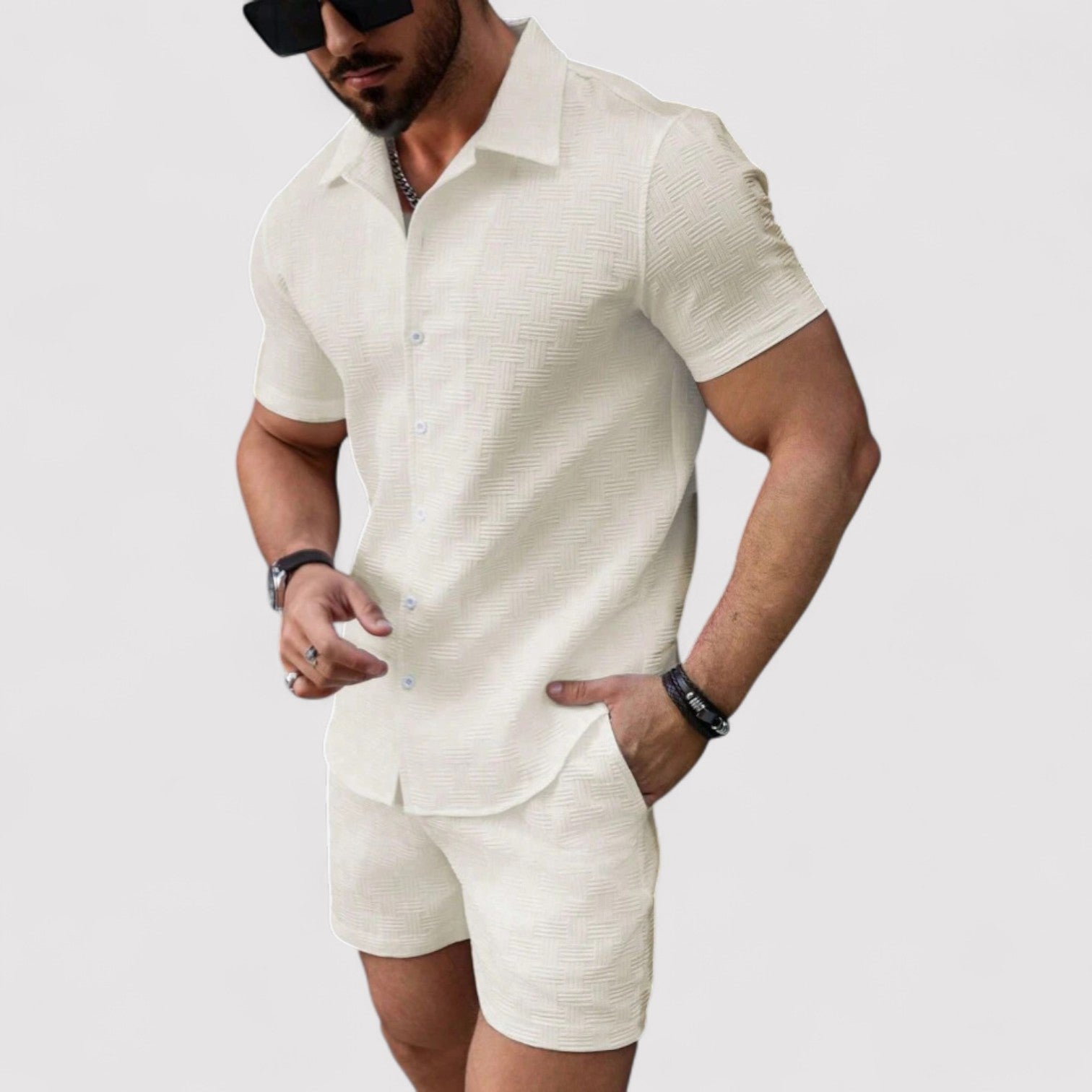 Lorenzi & Montague | The Marcian – Jacquard Knit Summer Set