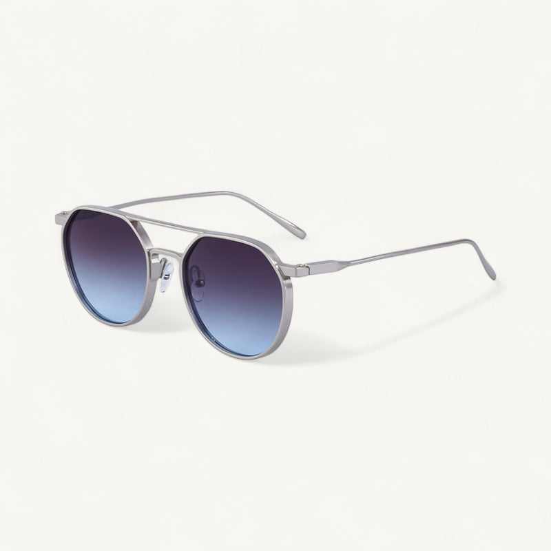 Lorenzi & Montague | The Camden Round Metal Sunglasses