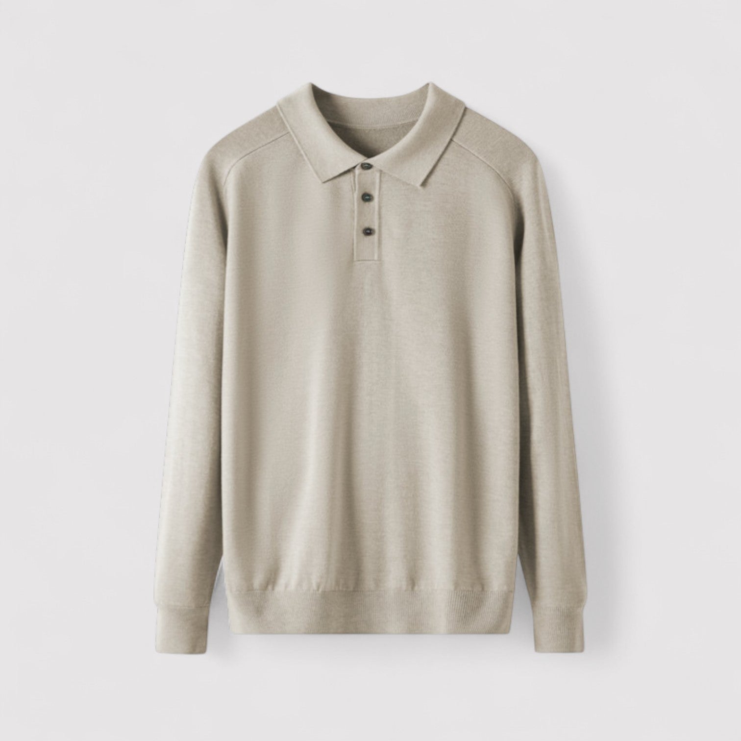 Lorenzi & Montague | The Nerio – Long Sleeve Knit Polo
