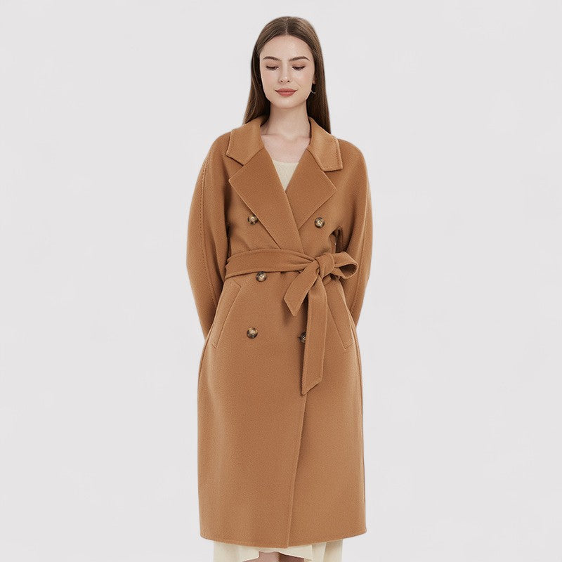 Lorenzi & Montague | The Elena – Women’s Reversible Cashmere Coat