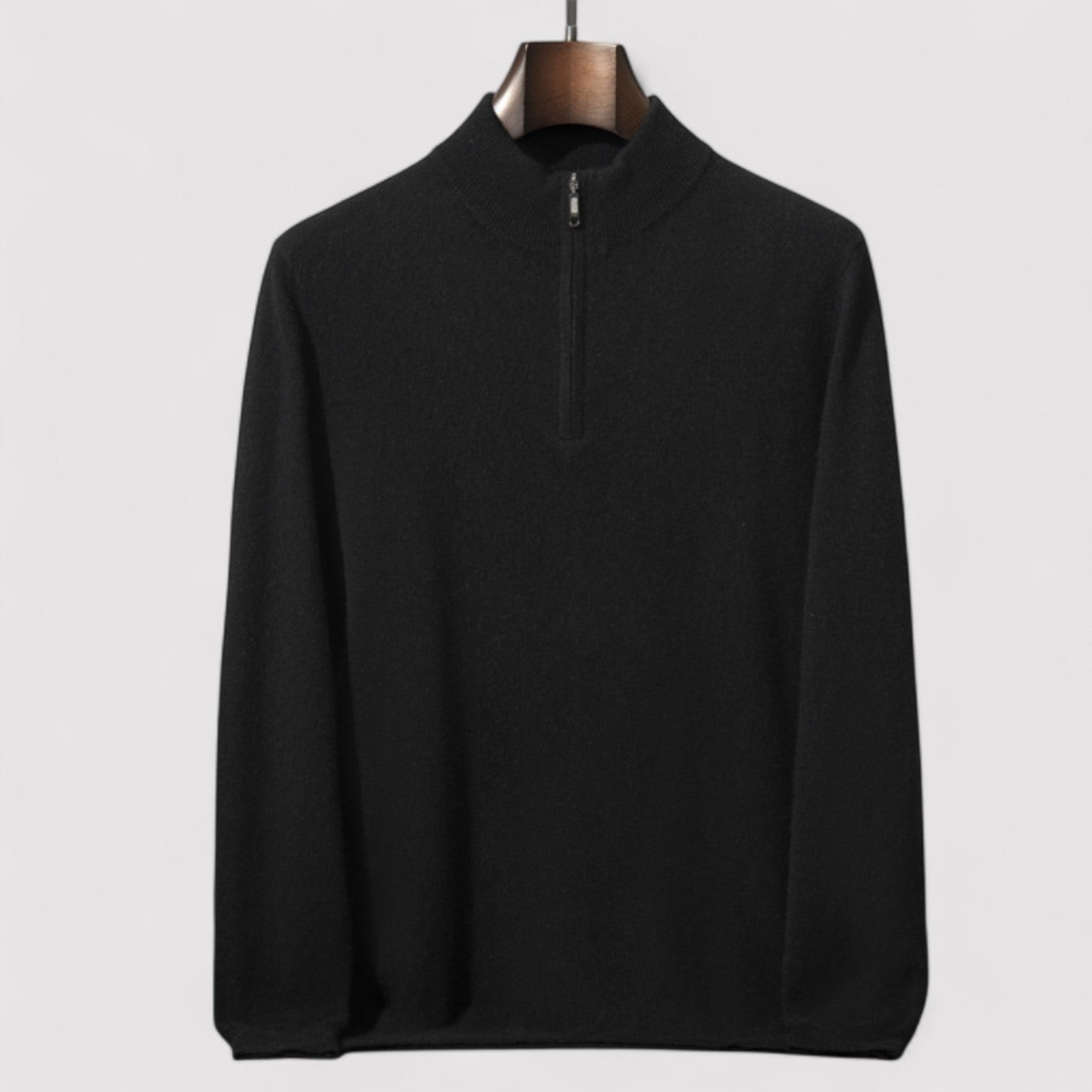 Lorenzi & Montague | The Bellero – Half-Zip Wool Sweater