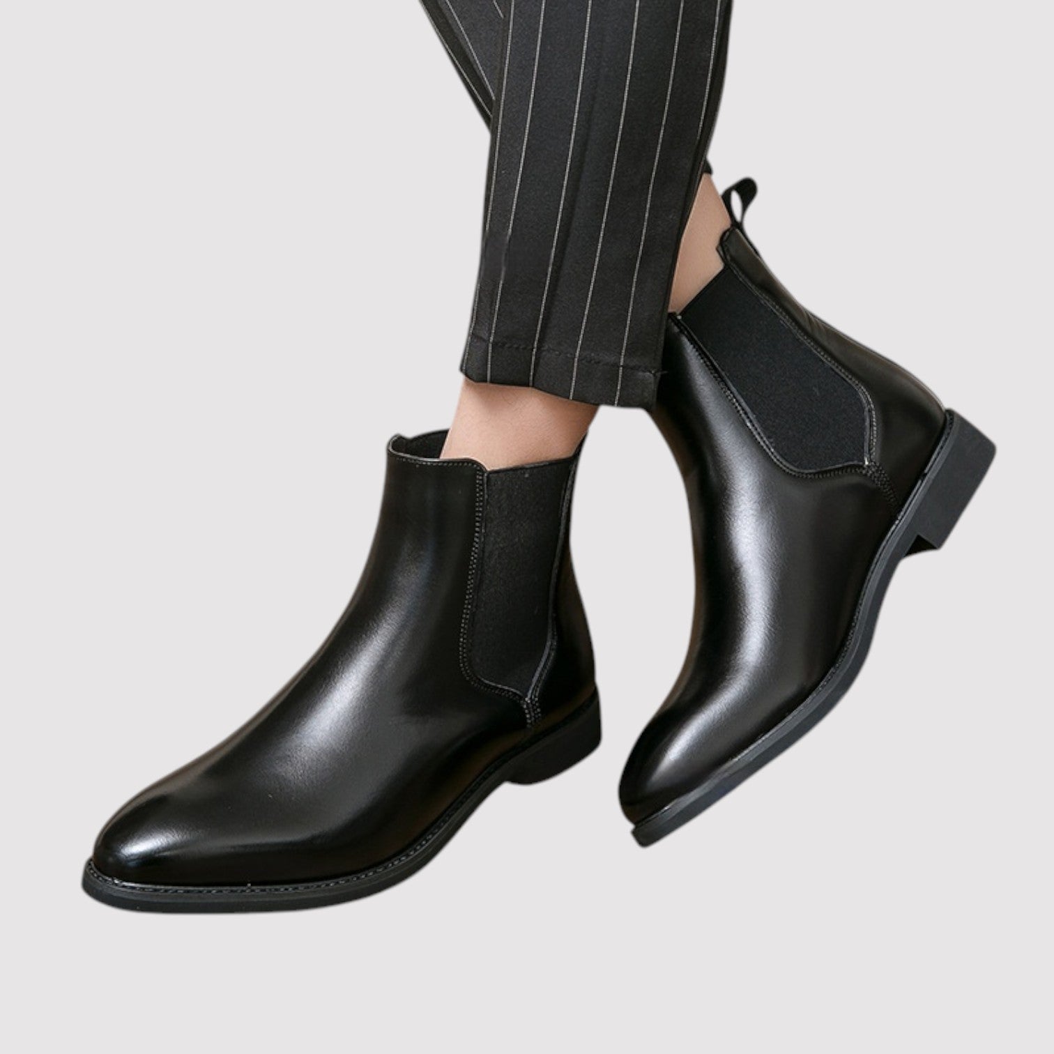 Lorenzi & Montague | The Lucien – Leather Chelsea Boots