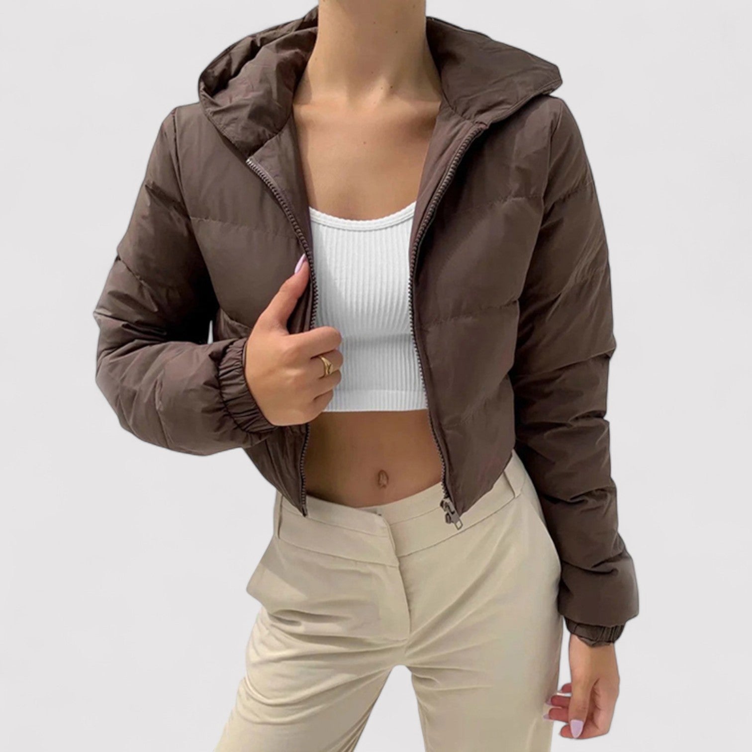 Lorenzi & Montague | The Noelle – Women’s Short Puffer Jacket