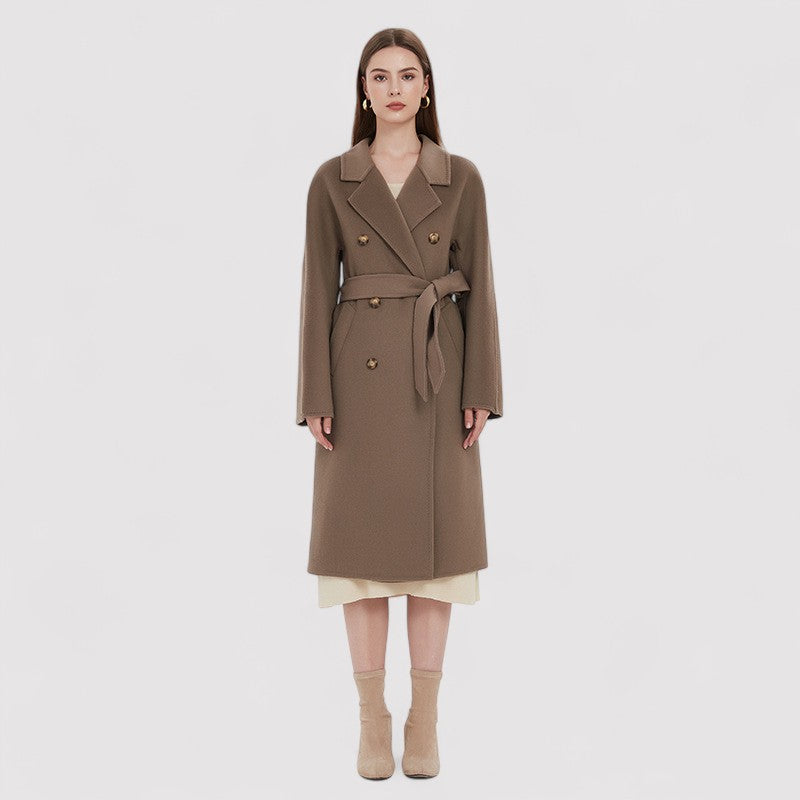 Lorenzi & Montague | The Elena – Women’s Reversible Cashmere Coat
