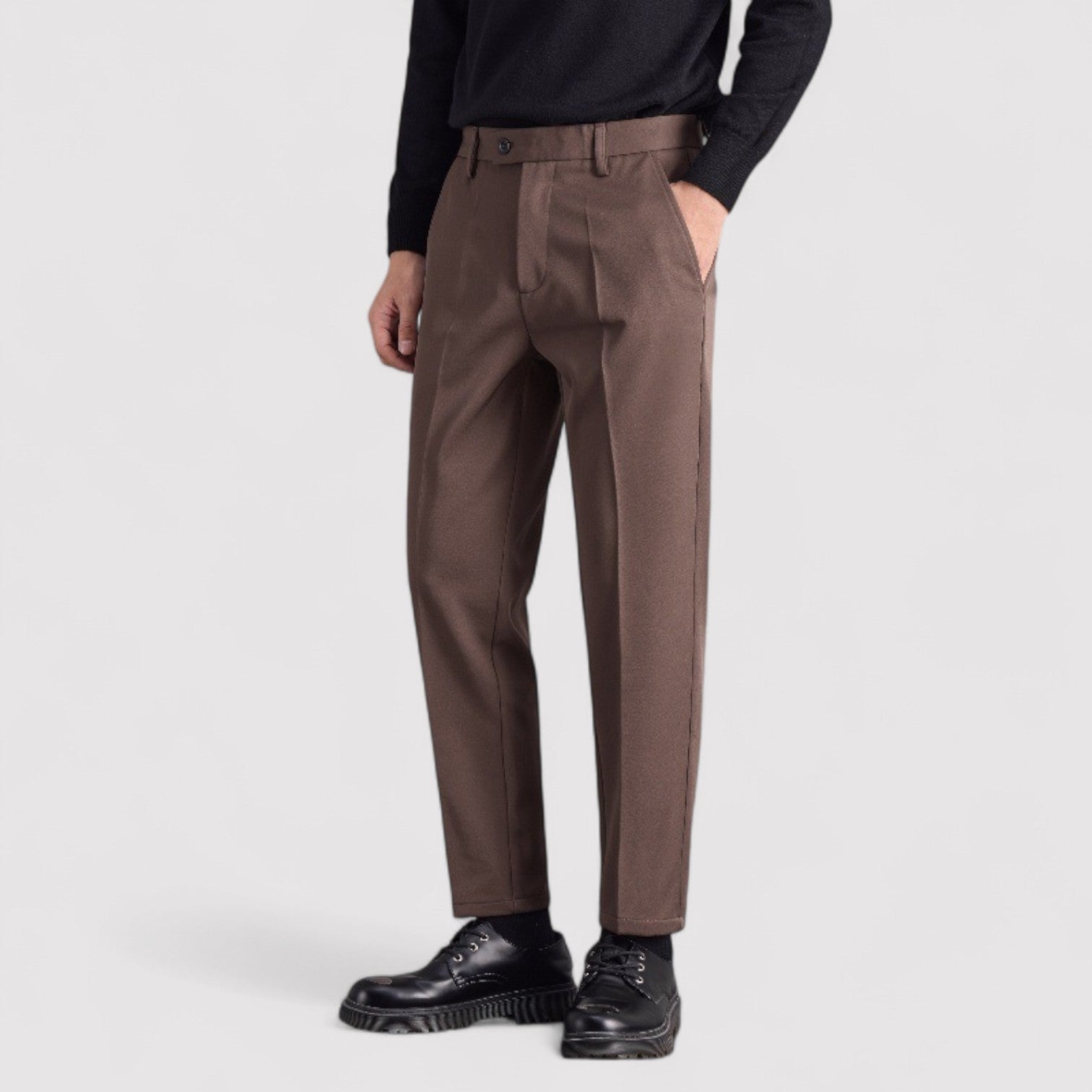 Lorenzi & Montague | The Marcel – Straight Casual Trousers