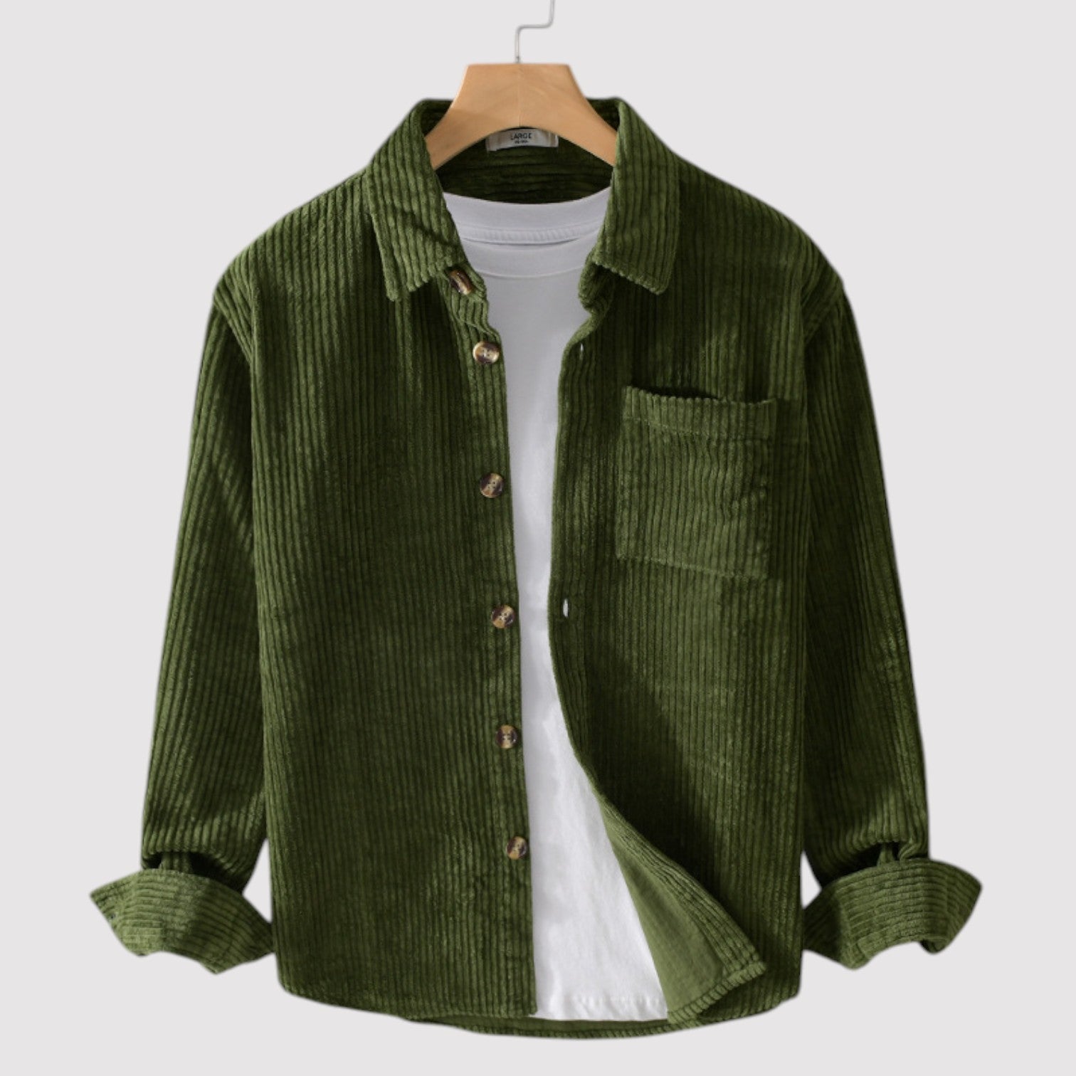 Lorenzi & Montague | The Silvano – Corduroy Overshirt