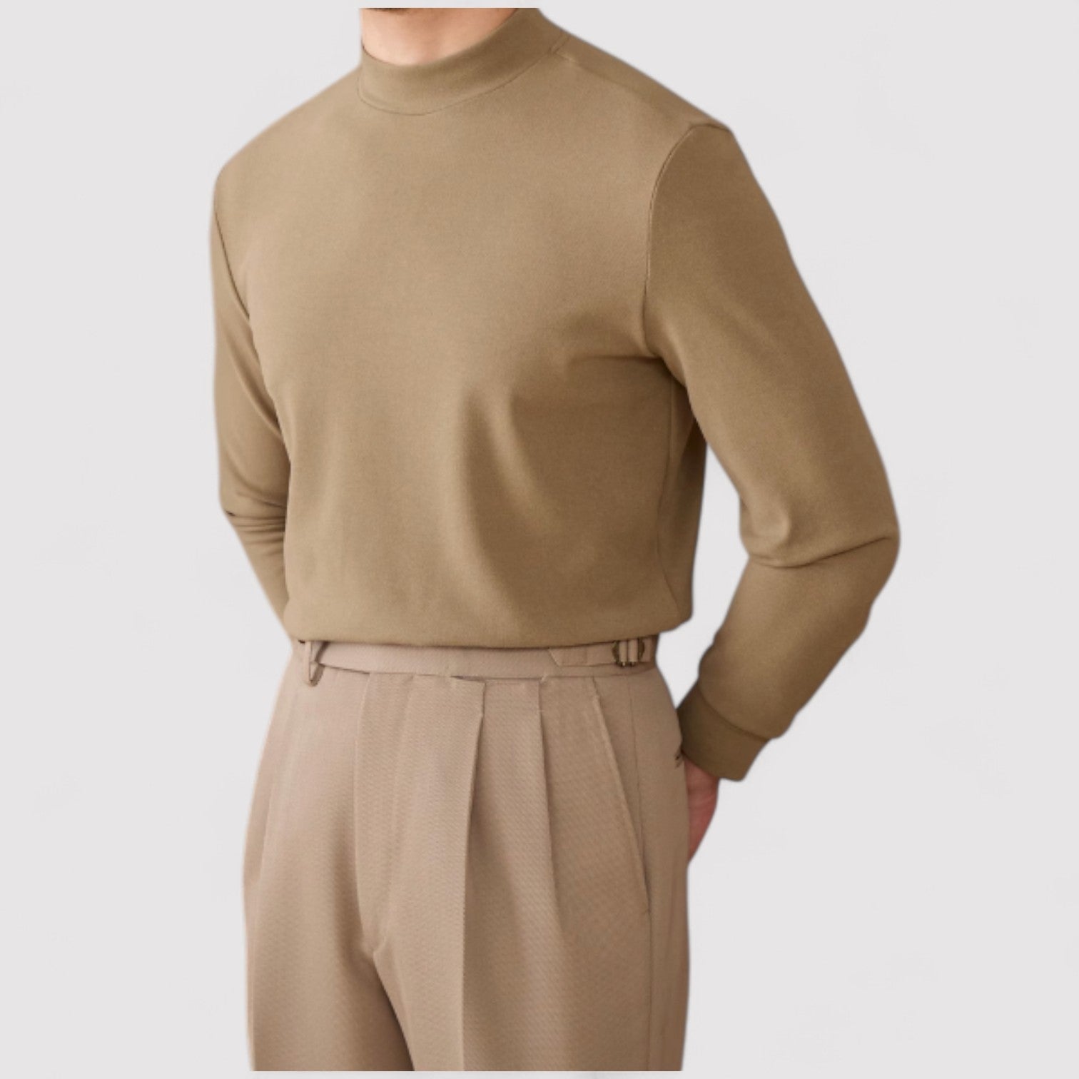 Lorenzi & Montague | The Cosimo – Half-High Neck Longsleeve