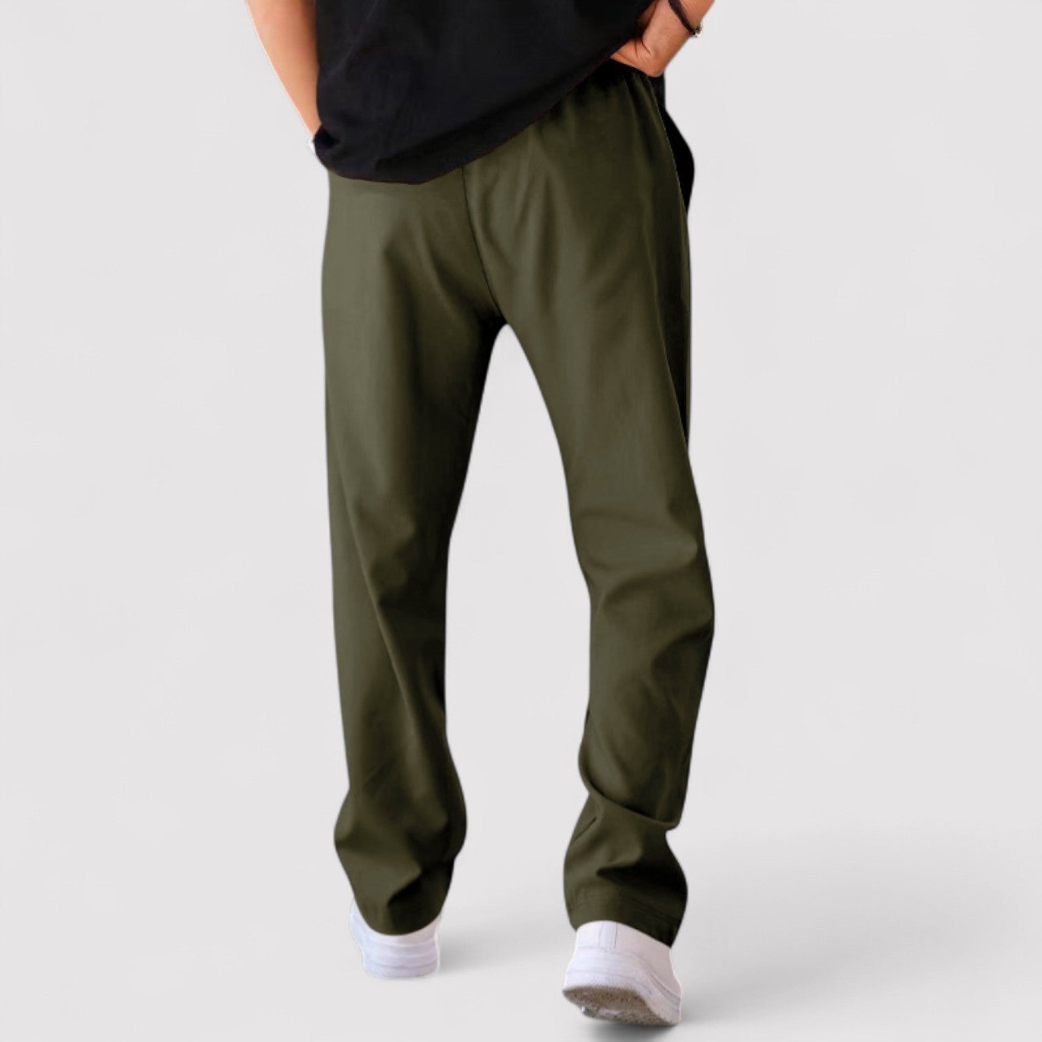 Lorenzi & Montague | The Vittoré – Relaxed Straight-Leg Trousers