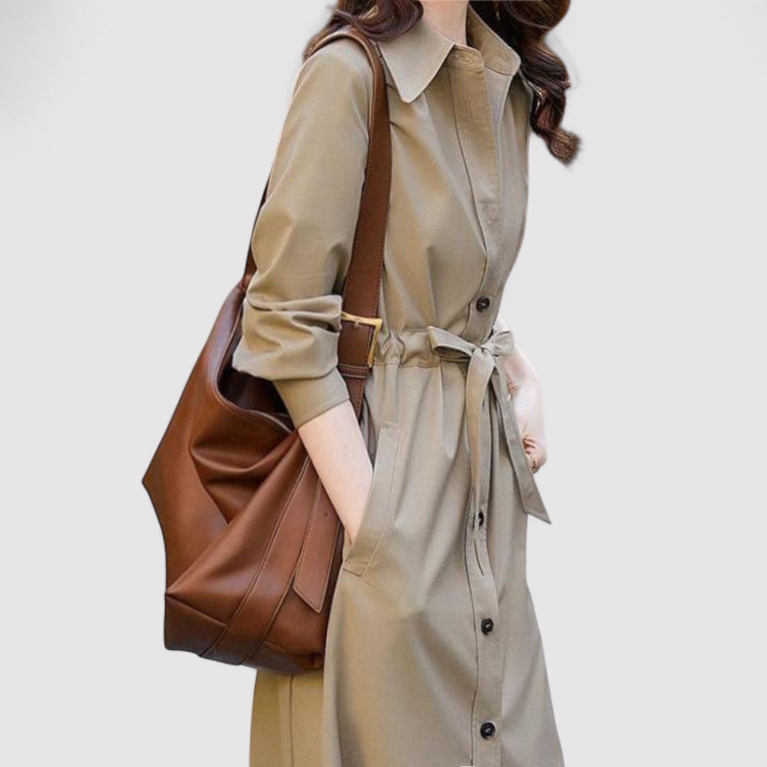 Lorenzi & Montague | The Camille – Beige Coat
