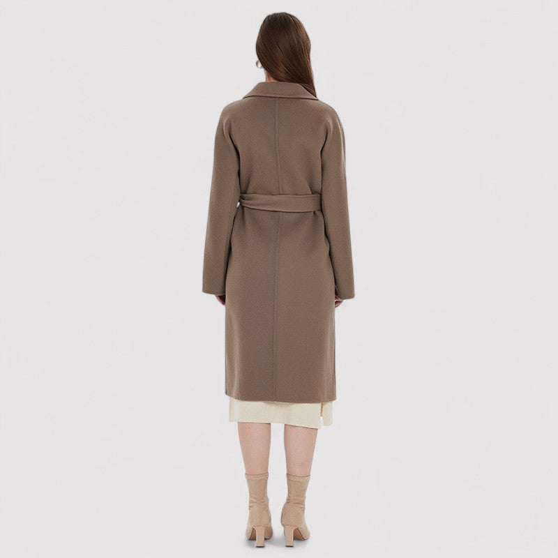 Lorenzi & Montague | The Elena – Women’s Reversible Cashmere Coat