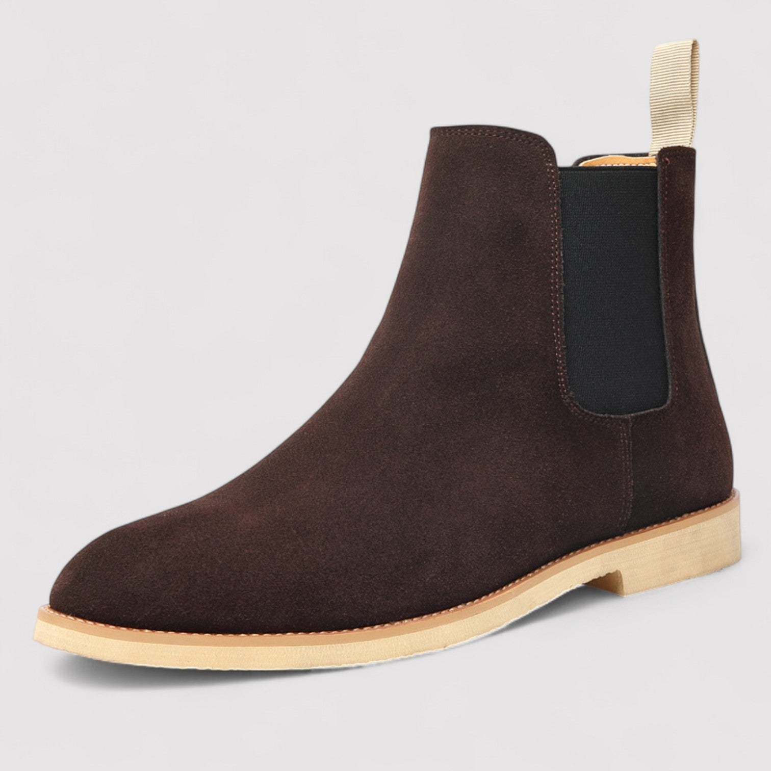 Lorenzi & Montague | The Elio – Suede Chelsea Boots