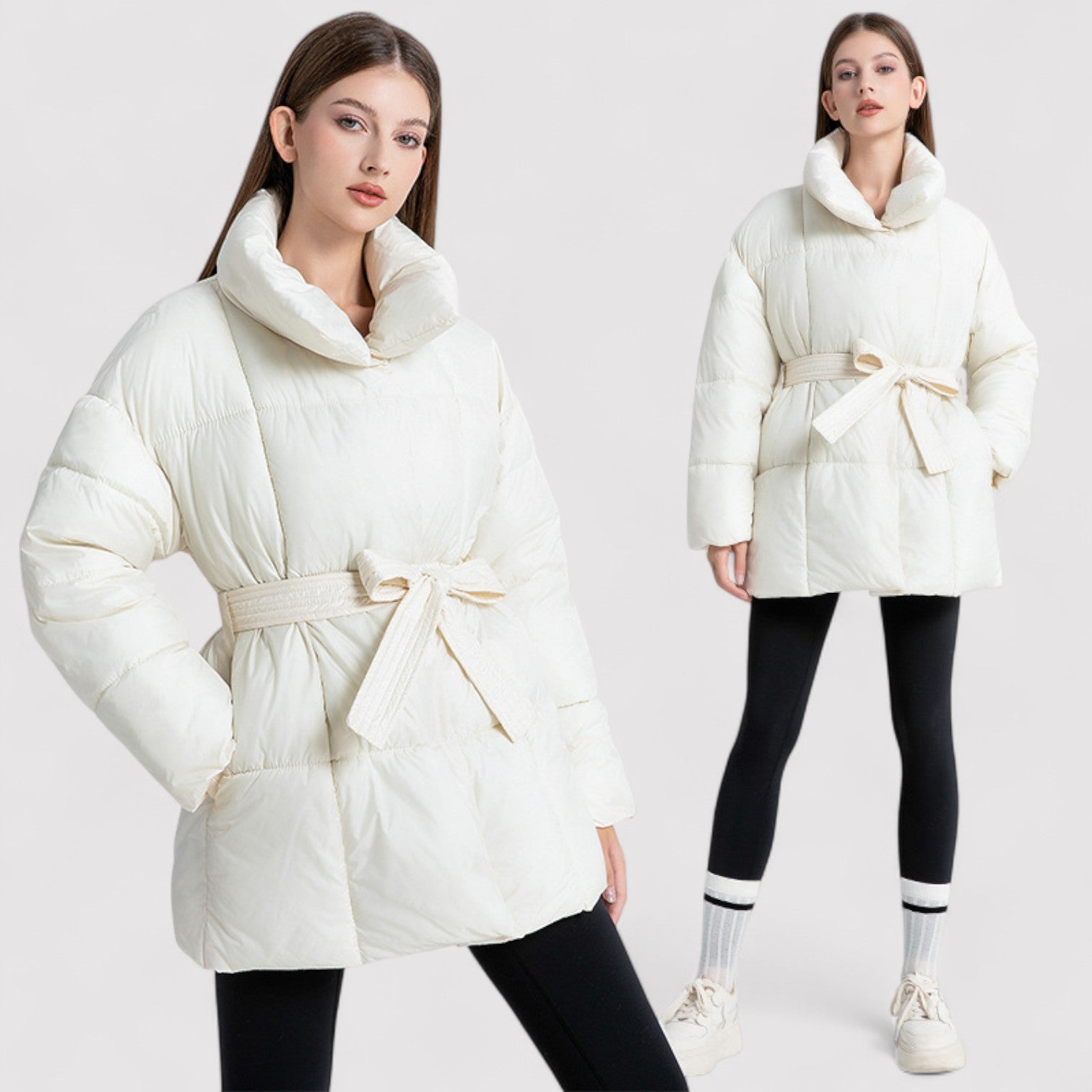 Lorenzi & Montague | The Celeste – Mid-Length Puffer Jacket