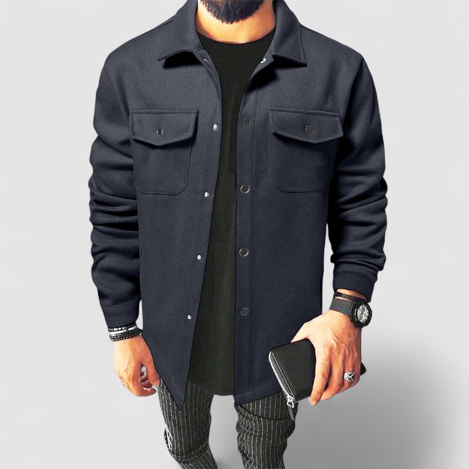 Lorenzi & Montague | The Lucenzo – Heavy Cotton Overshirt