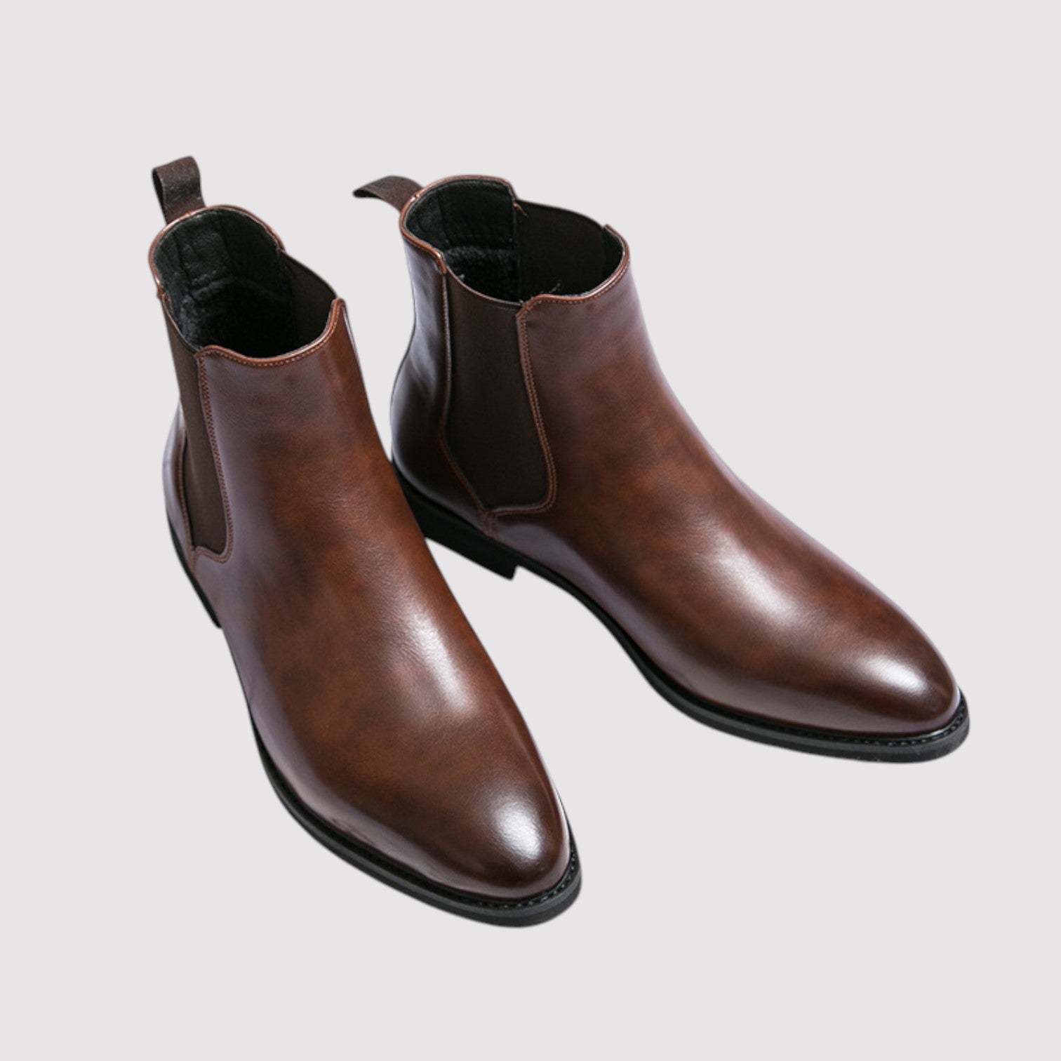 Lorenzi & Montague | The Lucien – Leather Chelsea Boots