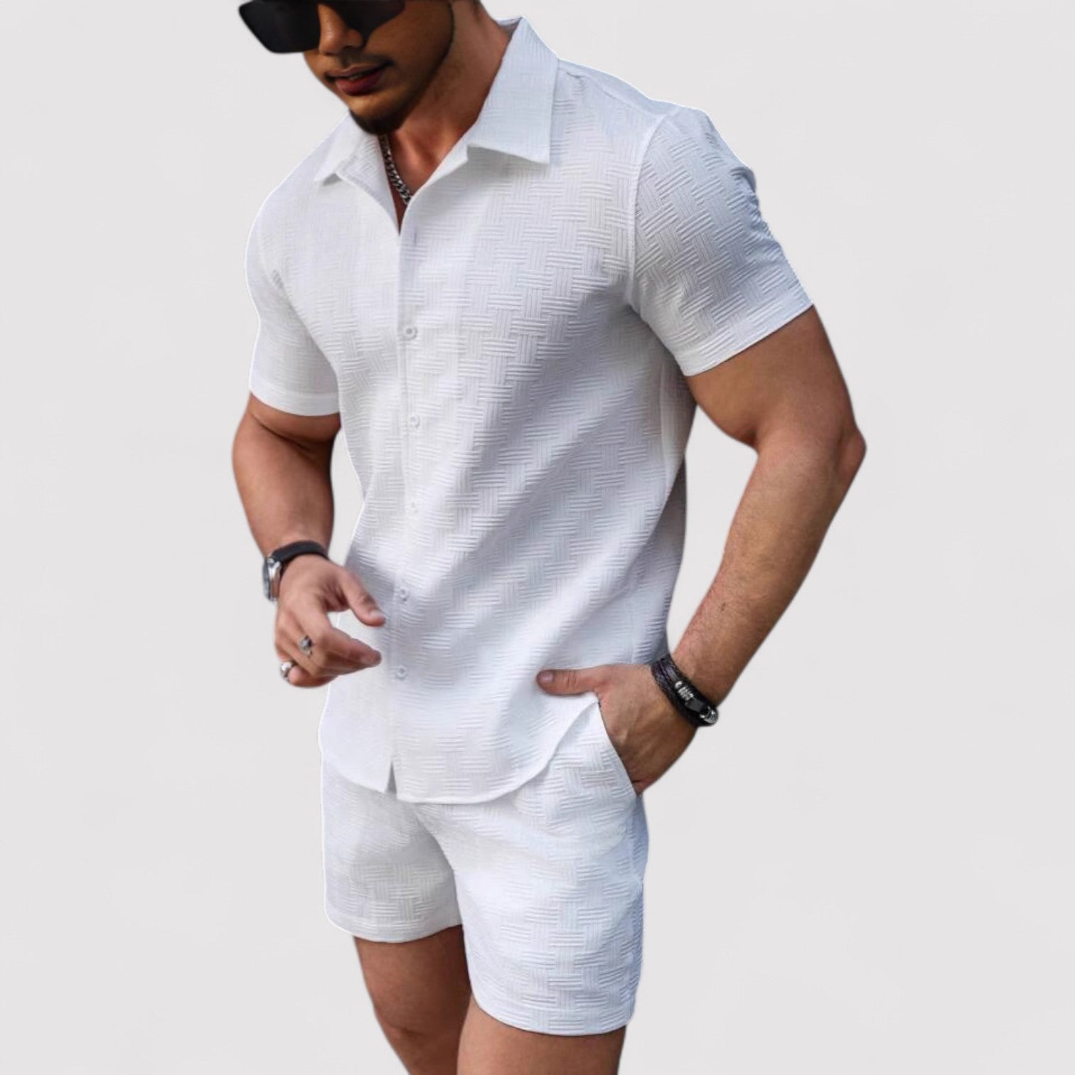 Lorenzi & Montague | The Marcian – Jacquard Knit Summer Set