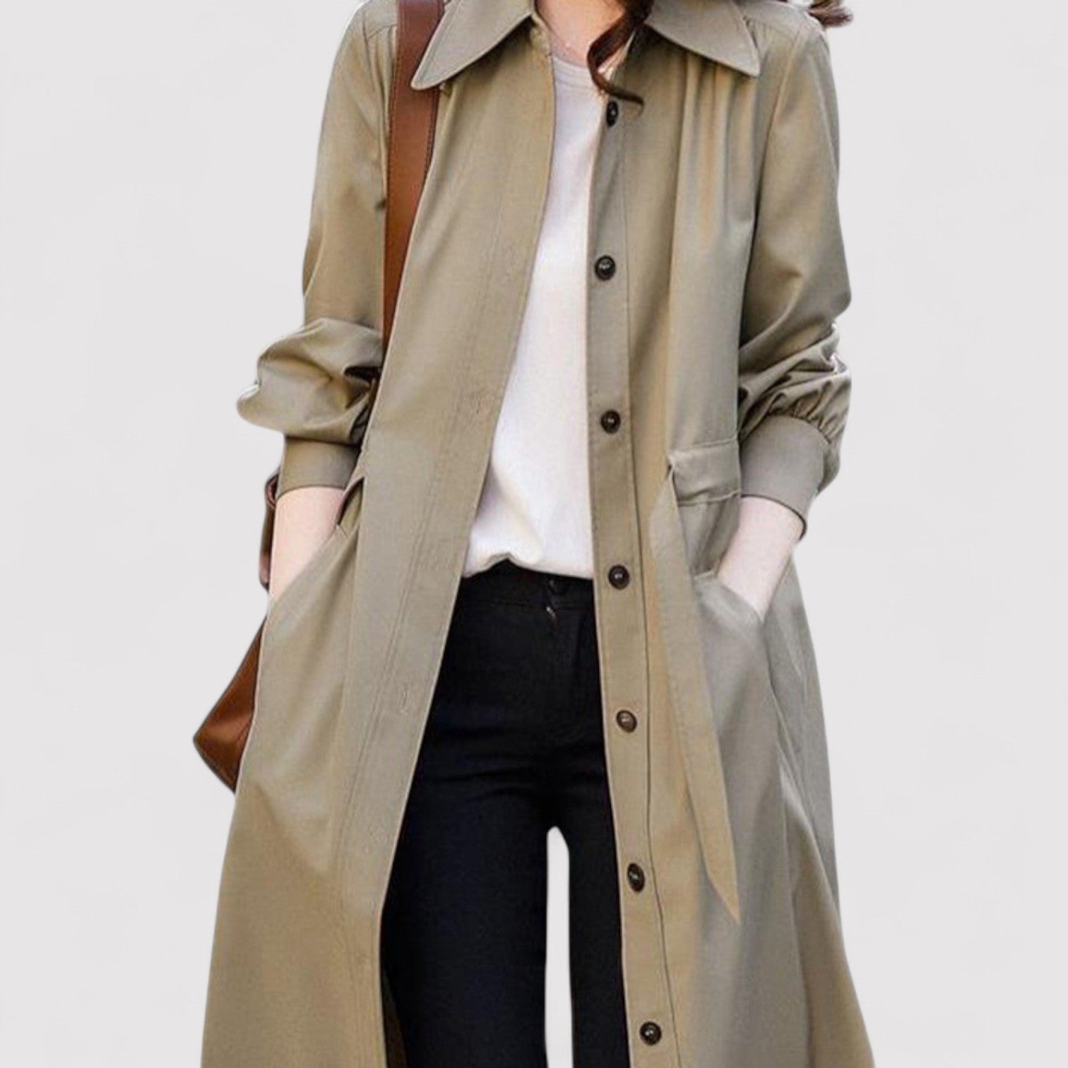 Lorenzi & Montague | The Camille – Beige Coat