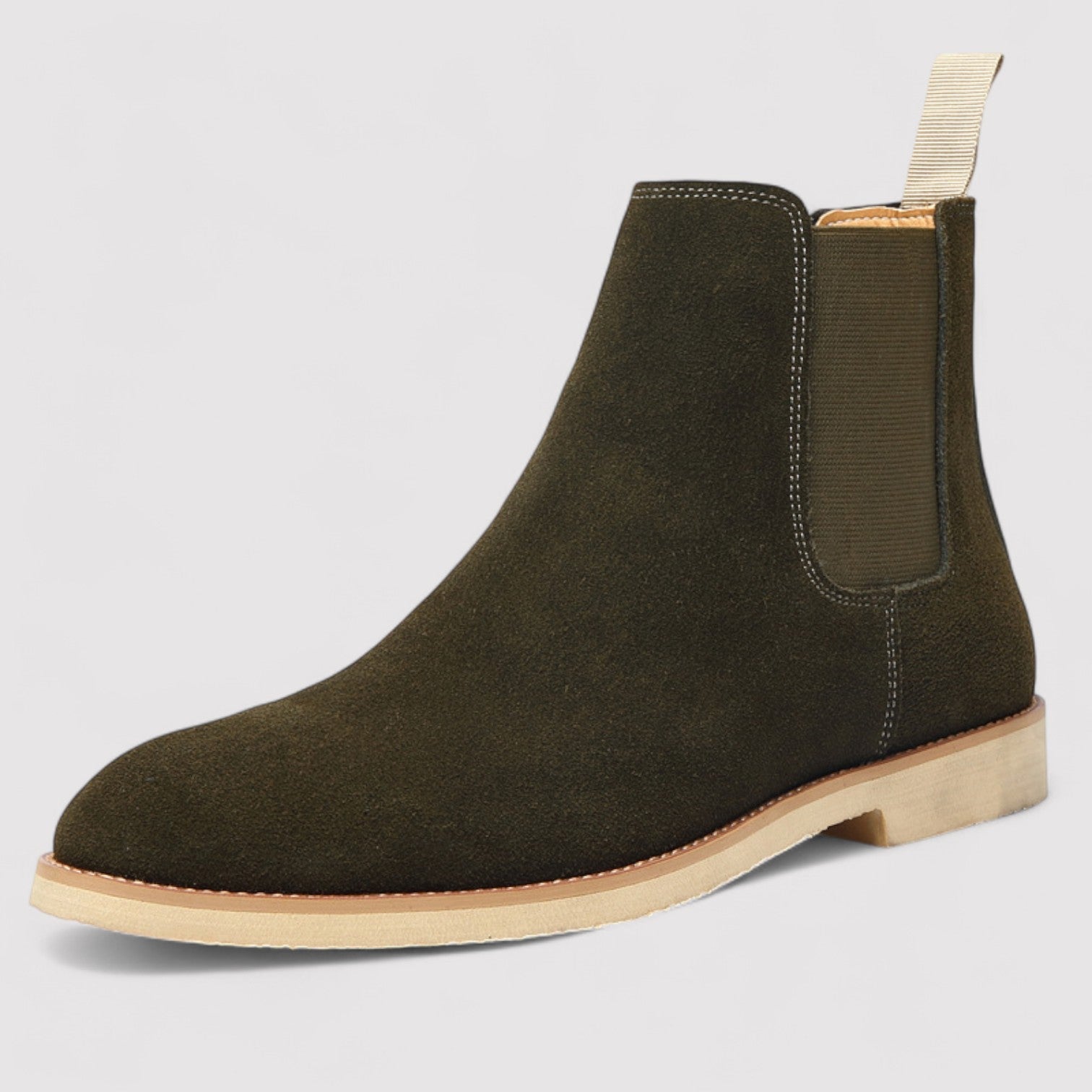 Lorenzi & Montague | The Elio – Suede Chelsea Boots