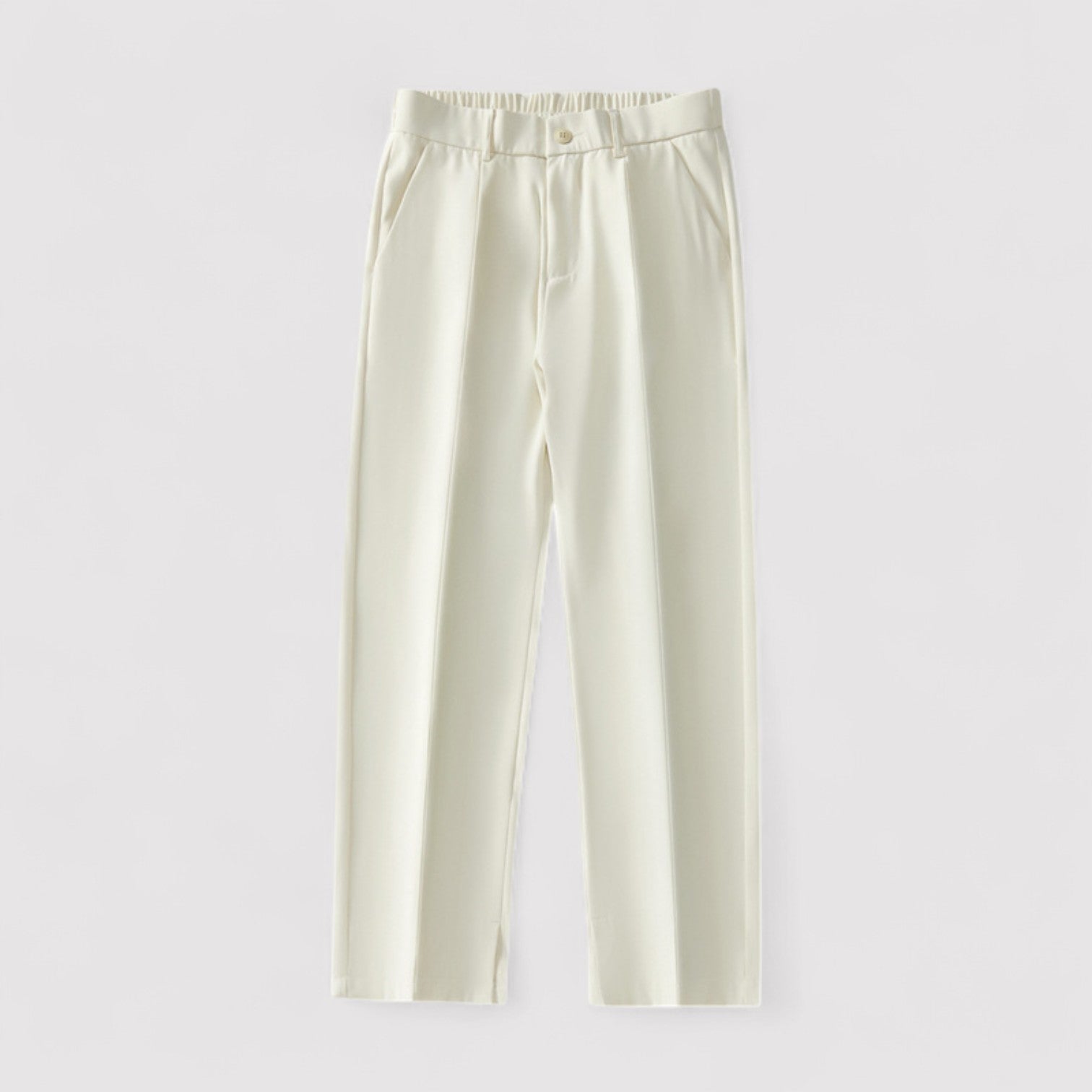 Lorenzi & Montague | The Mauro – Straight-Leg Linen Trousers