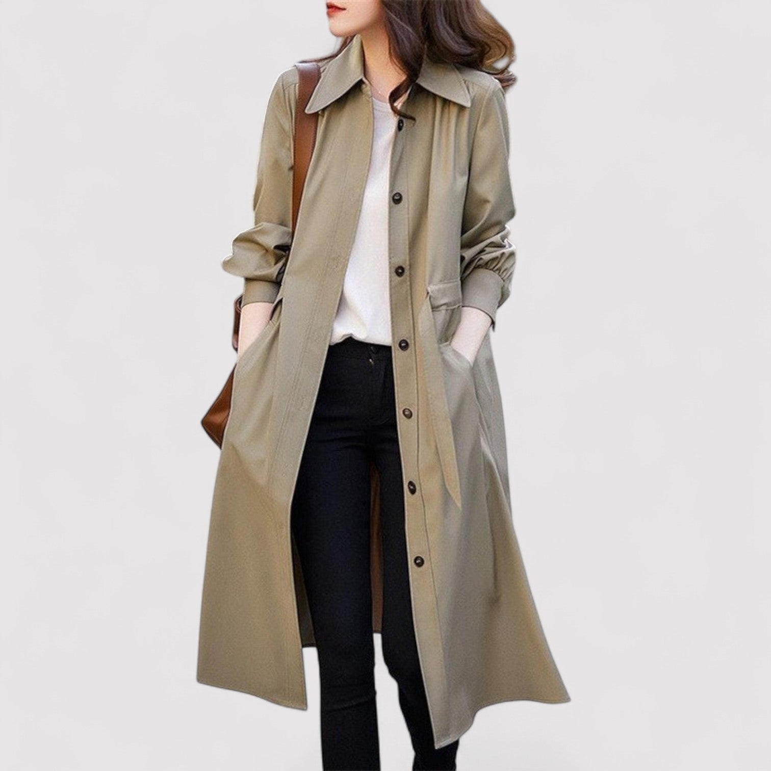 Lorenzi & Montague | The Camille – Beige Coat