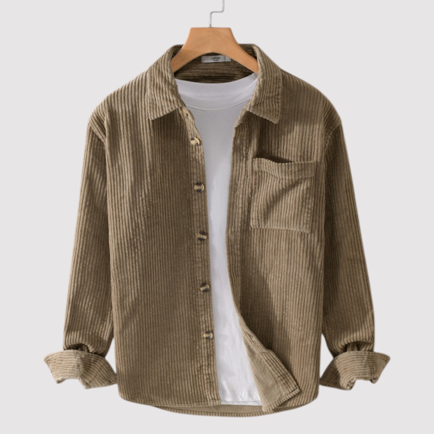 Lorenzi & Montague | The Silvano – Corduroy Overshirt