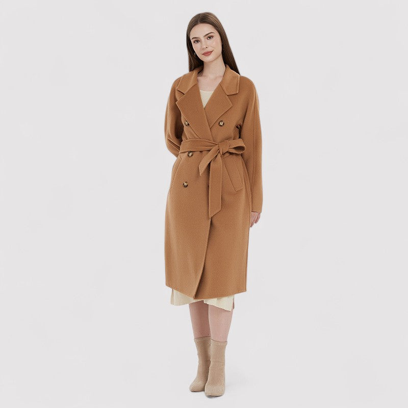 Lorenzi & Montague | The Elena – Women’s Reversible Cashmere Coat