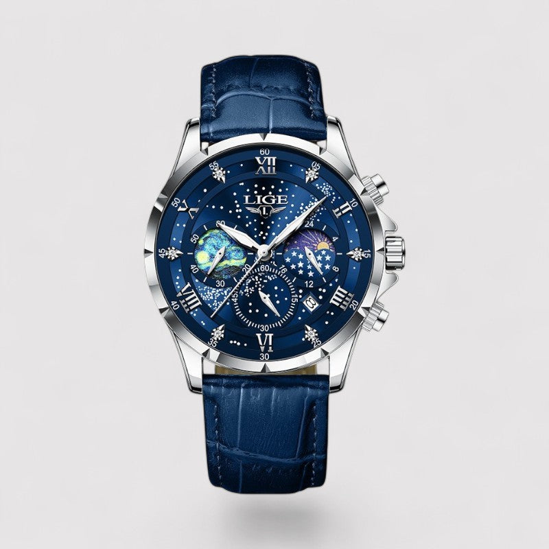 Lorenzi & Montague | The Celestial – Moonphase Chronograph