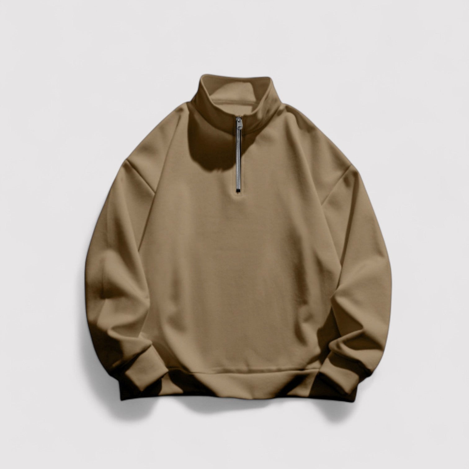 Lorenzi & Montague | The Martino – Half-Zip Wool-Lined Pullover