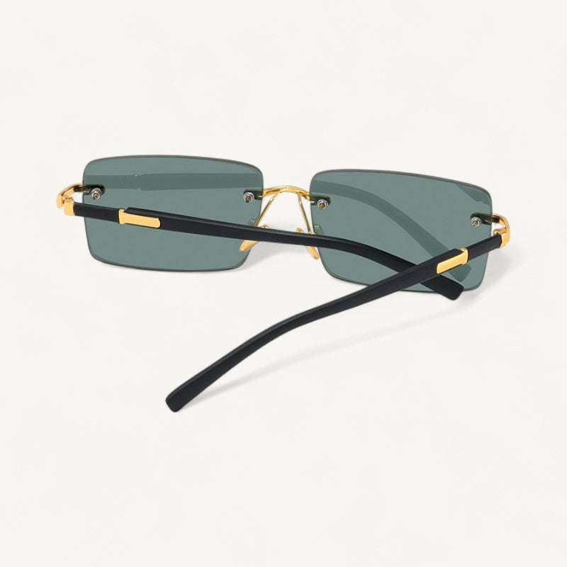 Lorenzi & Montague | The Eton Rimless Crystal Sunglasses