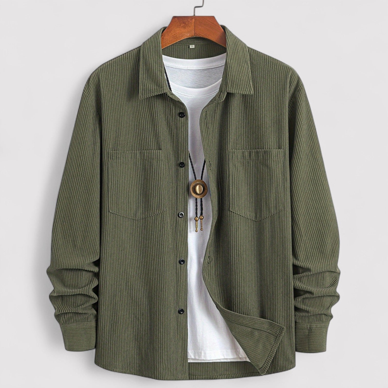 Lorenzi & Montague | The Flavio – Corduroy Shirt Jacket