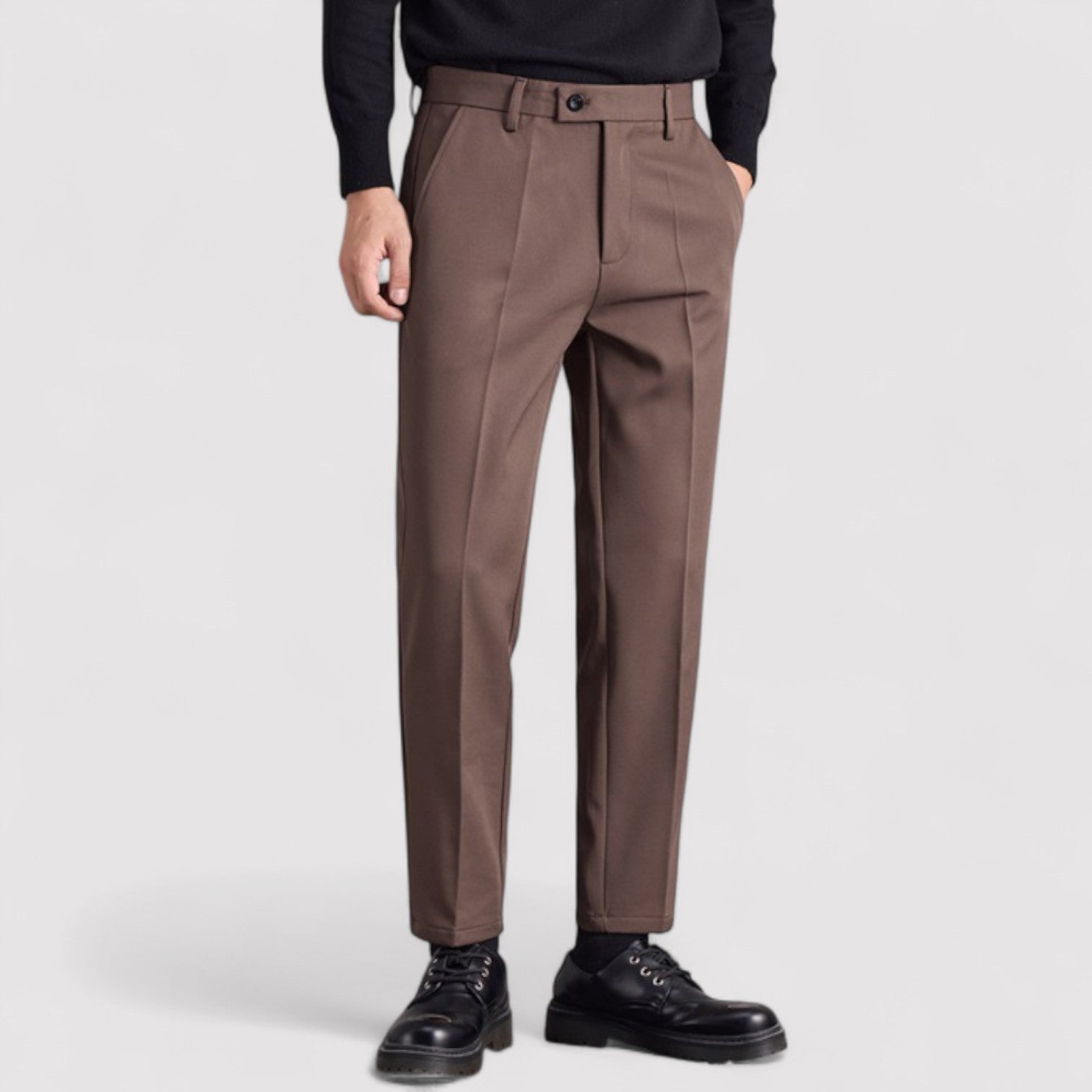 Lorenzi & Montague | The Marcel – Straight Casual Trousers