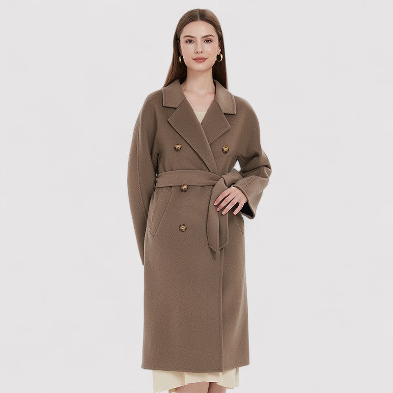Lorenzi & Montague | The Elena – Women’s Reversible Cashmere Coat