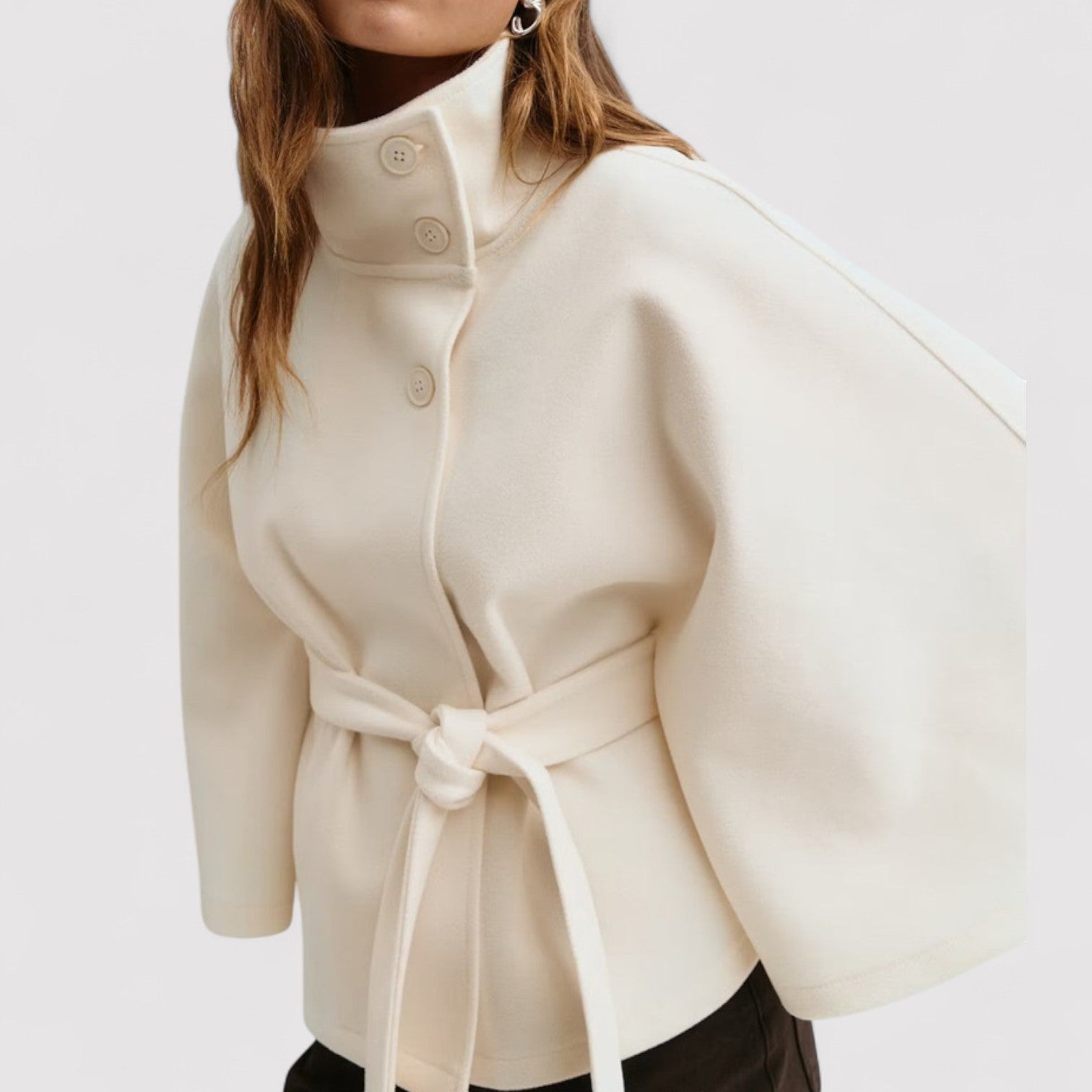 Lorenzi & Montague | The Adrienne – Cape Coat