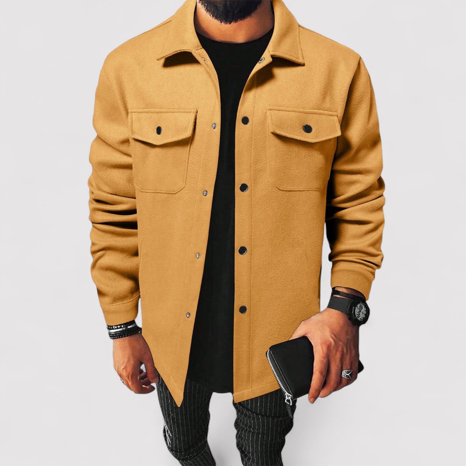 Lorenzi & Montague | The Lucenzo – Heavy Cotton Overshirt