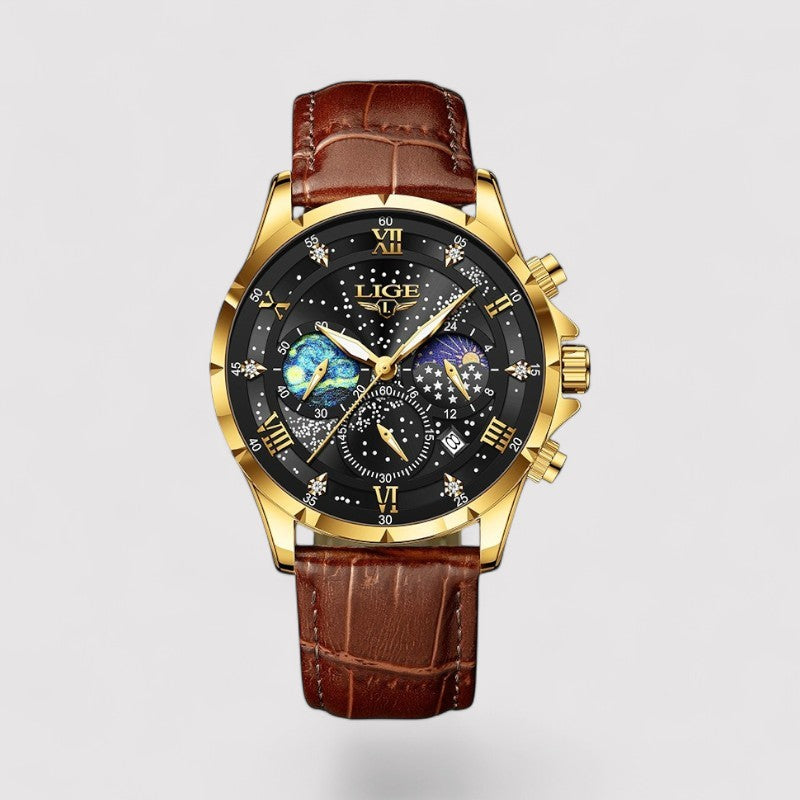 Lorenzi & Montague | The Celestial – Moonphase Chronograph