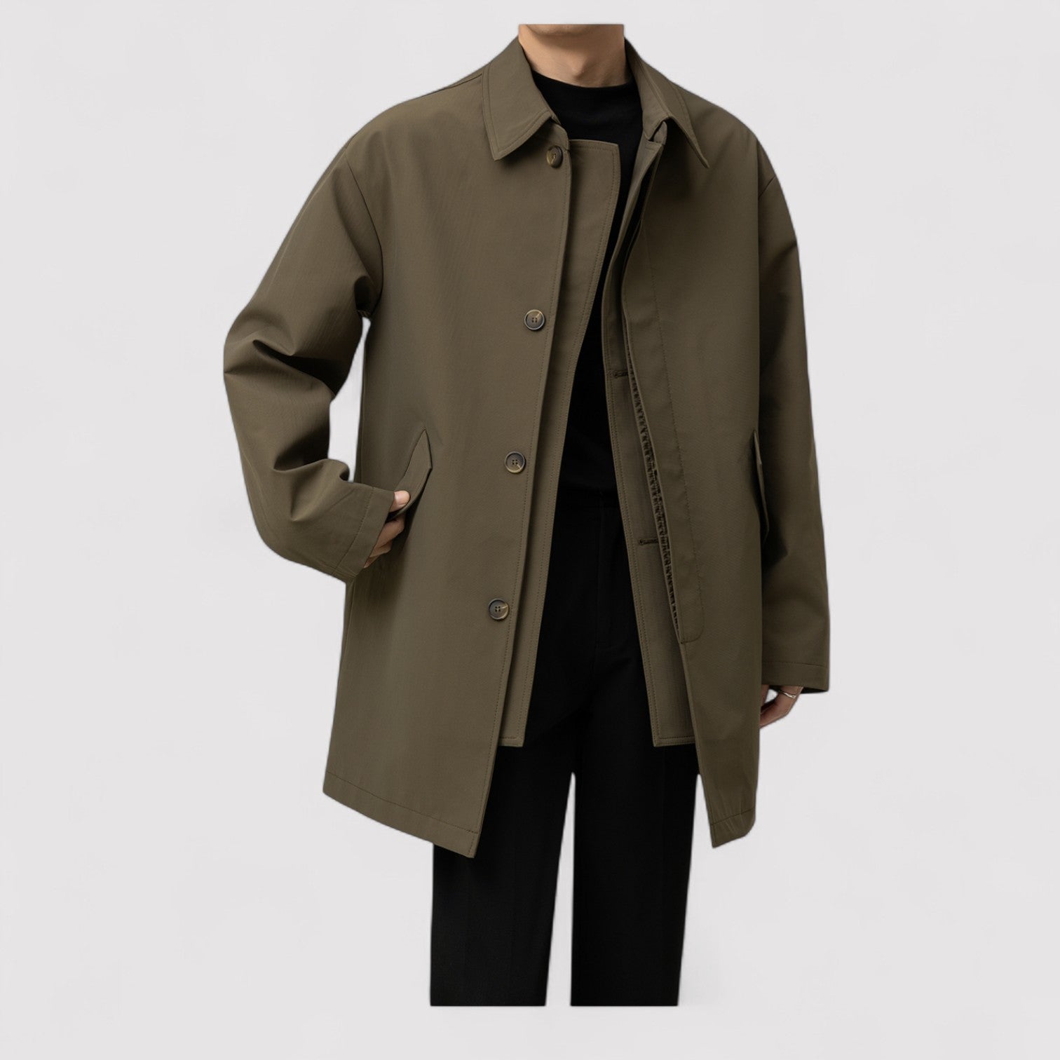 Lorenzi & Montague | The Ravenna – Mid-Length Coat